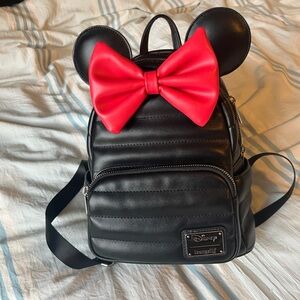 Minnie Mouse loungefly backpack purse